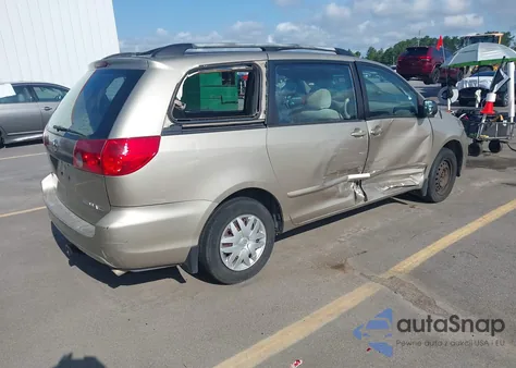 2006 Toyota Sienna Ce z USA, uszkodzony, nr VIN 5TDZA23C56S491693
